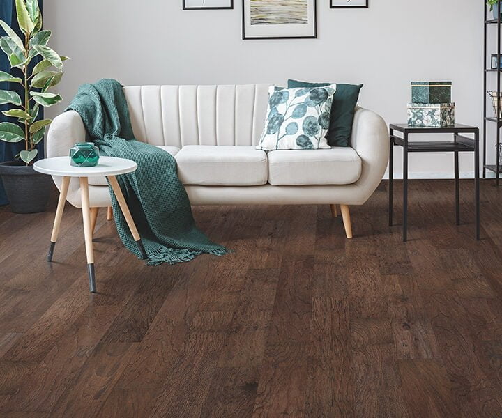 Sleek modern hardwood flooring in DeWitt, MI.