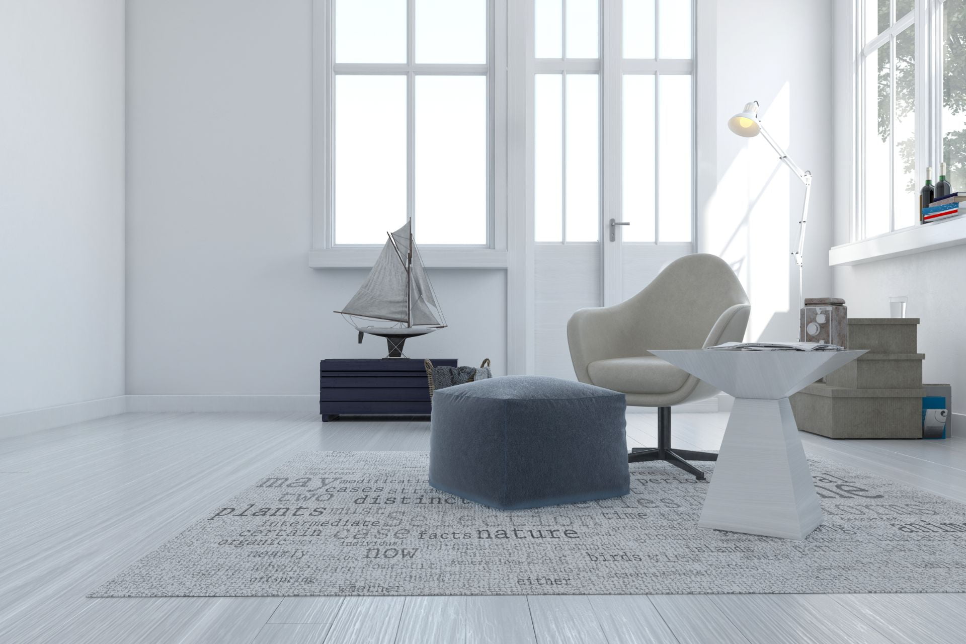 Enhancing spaces with an exquisite area rug at Danmark Flooring